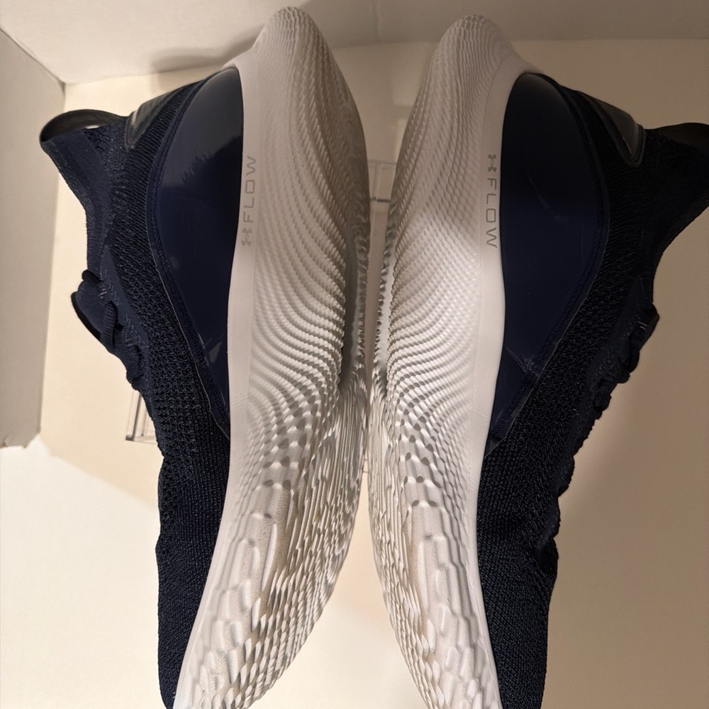 Curry Under Armour Mens UA Team Curry 14M 15.5W Flow Basketball Shoes Blue Size - Picture 7 of 9